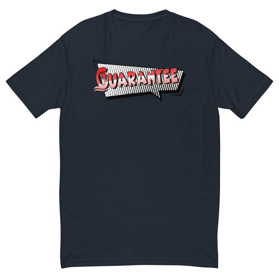 Thumbnail: Guarantee RED Comic Book style - Men's Shirt