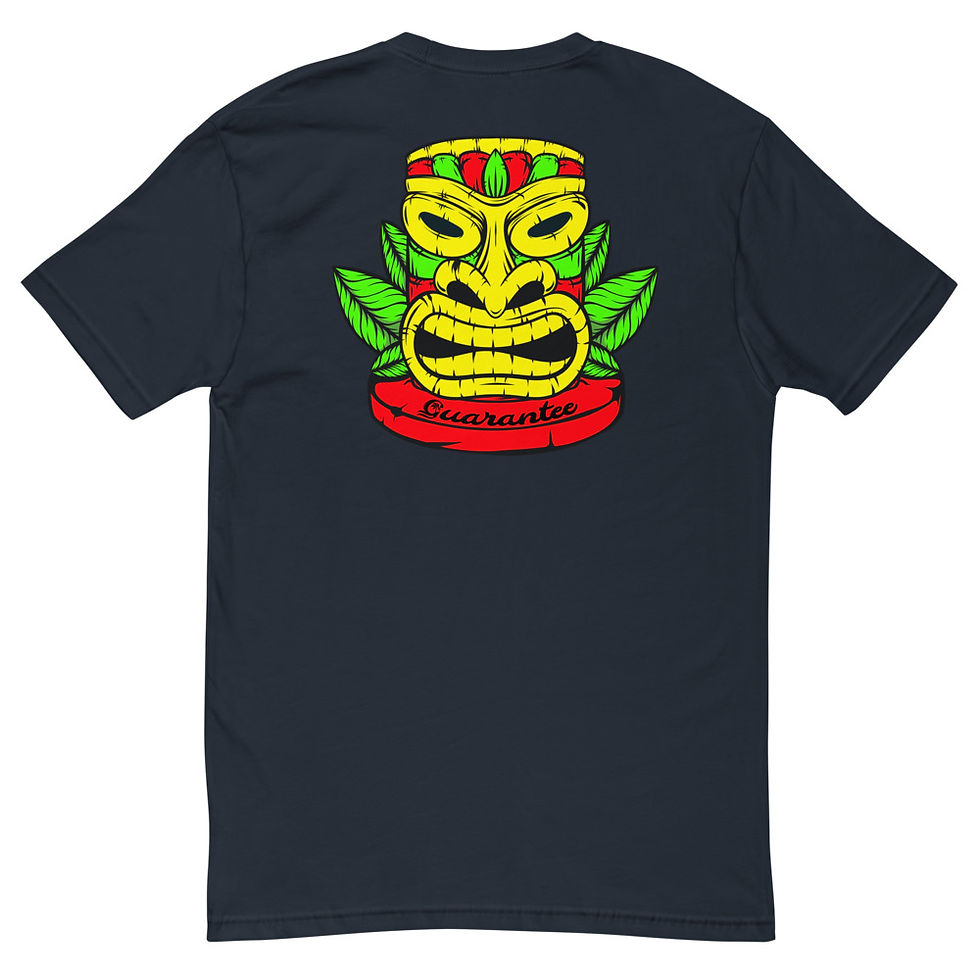 Thumbnail: Rasta Hawaii Tiki - Super soft shirt