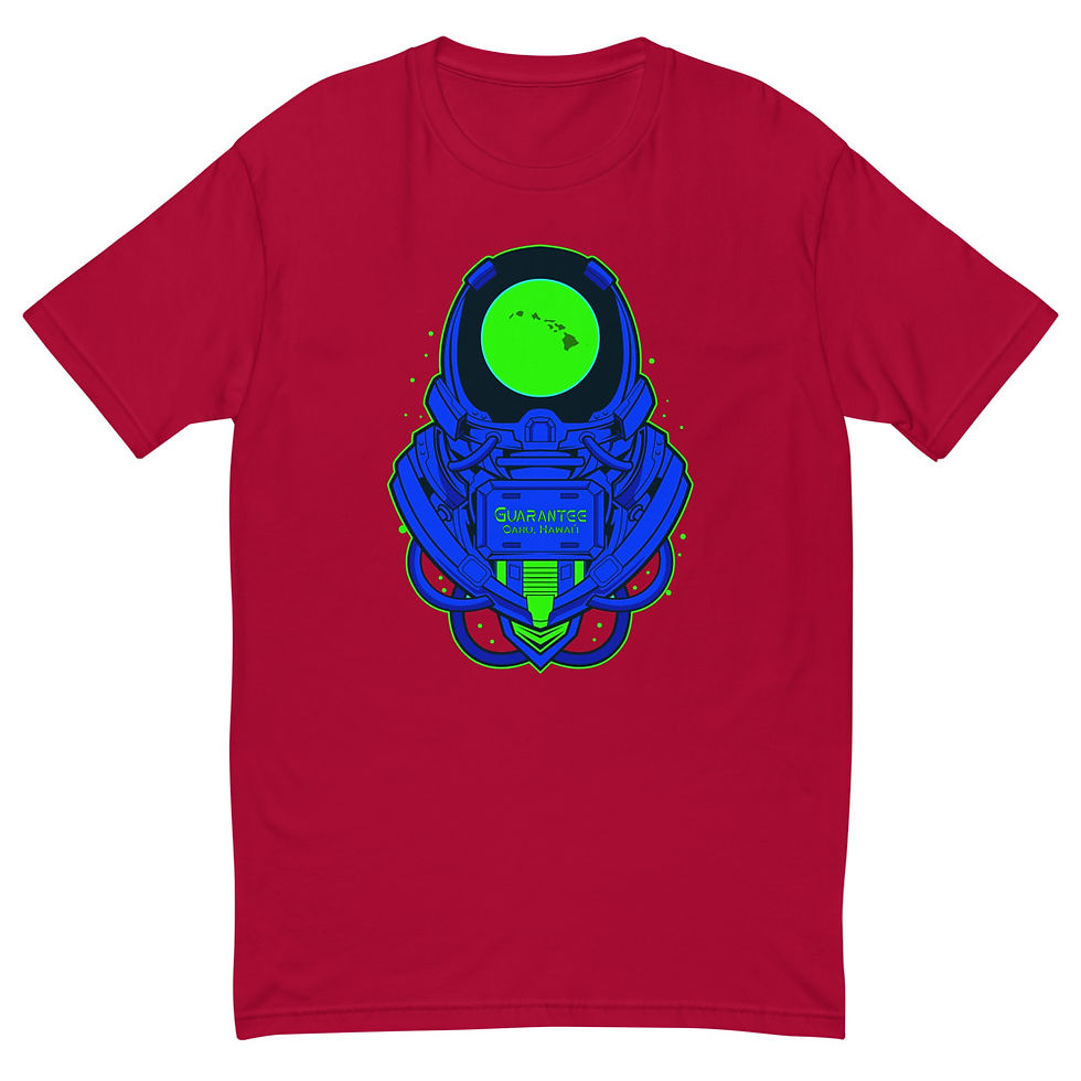 Thumbnail: Astronaut icon BLUE - Super soft shirt