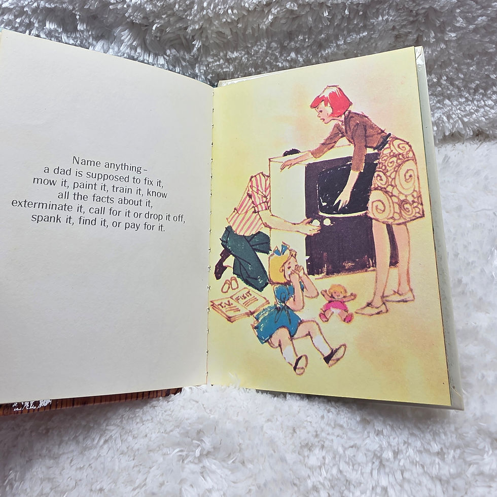 Thumbnail: Book-What is a Dad? 1950's Hardcover