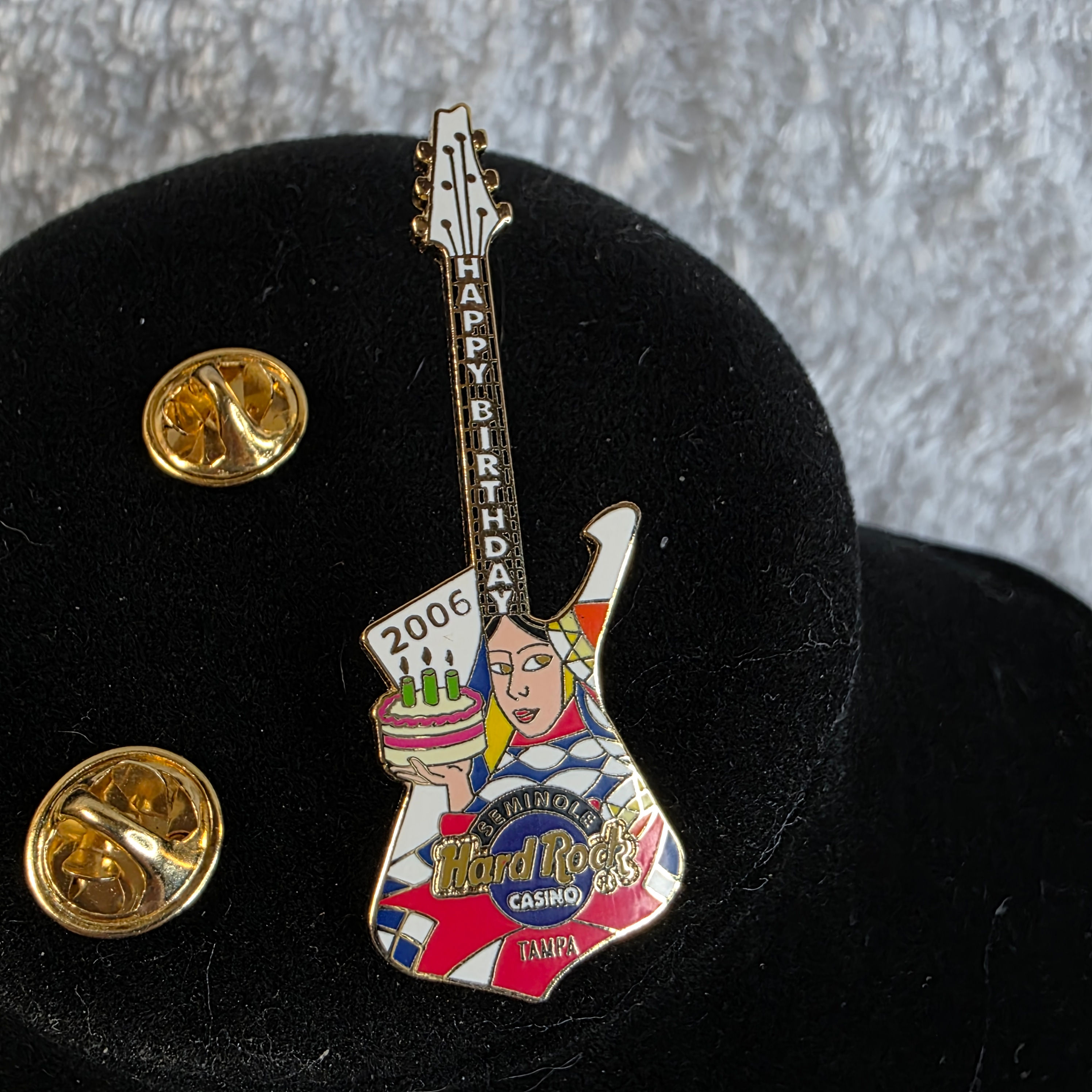 Hard Rock Cafe Birthday Pin - 2006