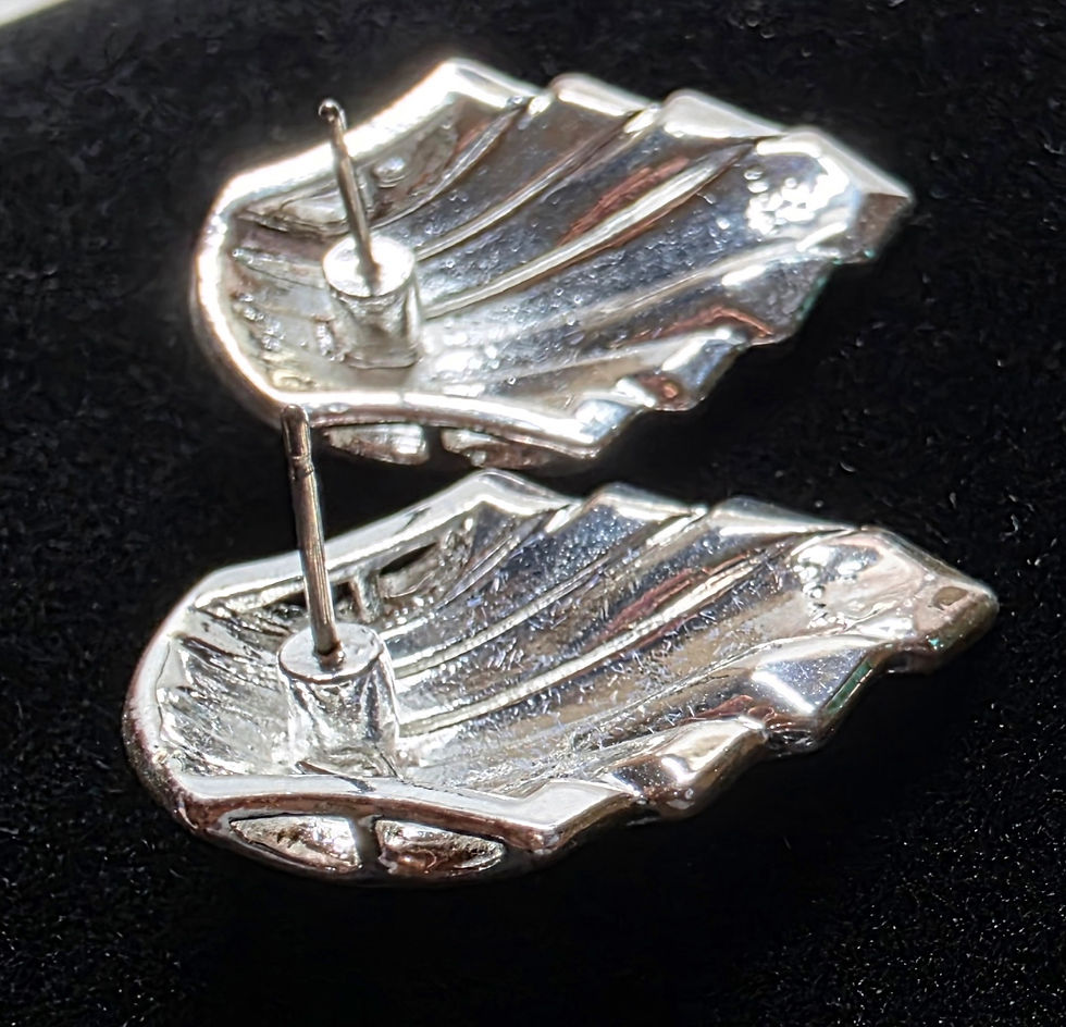 Thumbnail: Vintage 2004 Avon/Nina Ricci Art Deco Earrings