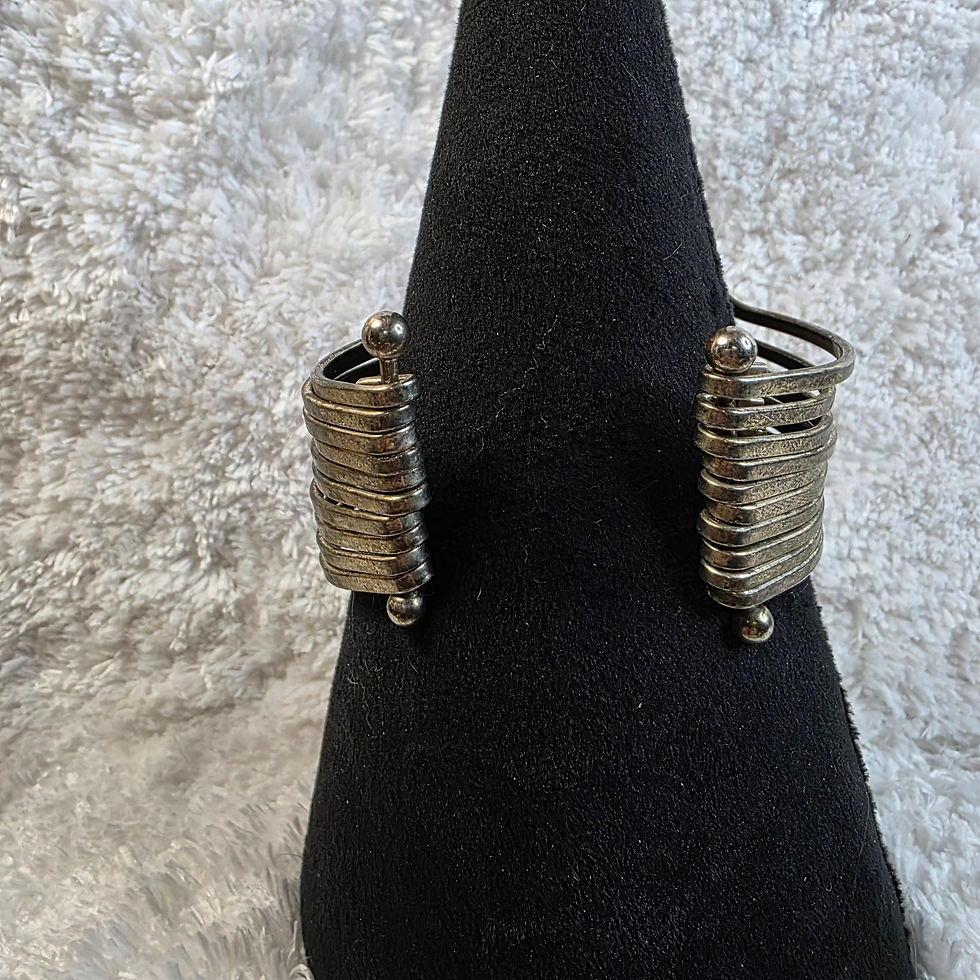 Thumbnail: Ten Layer Tiered Cuff Bracelet