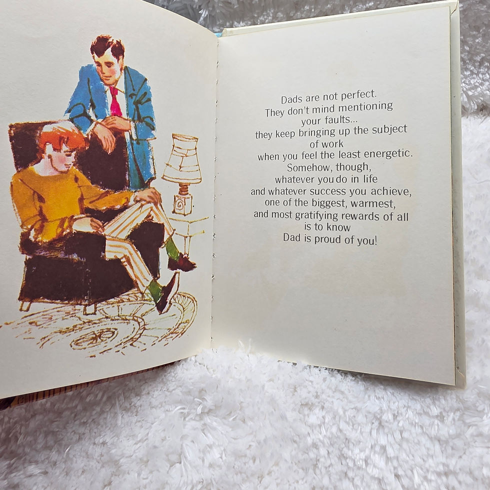 Thumbnail: Book-What is a Dad? 1950's Hardcover