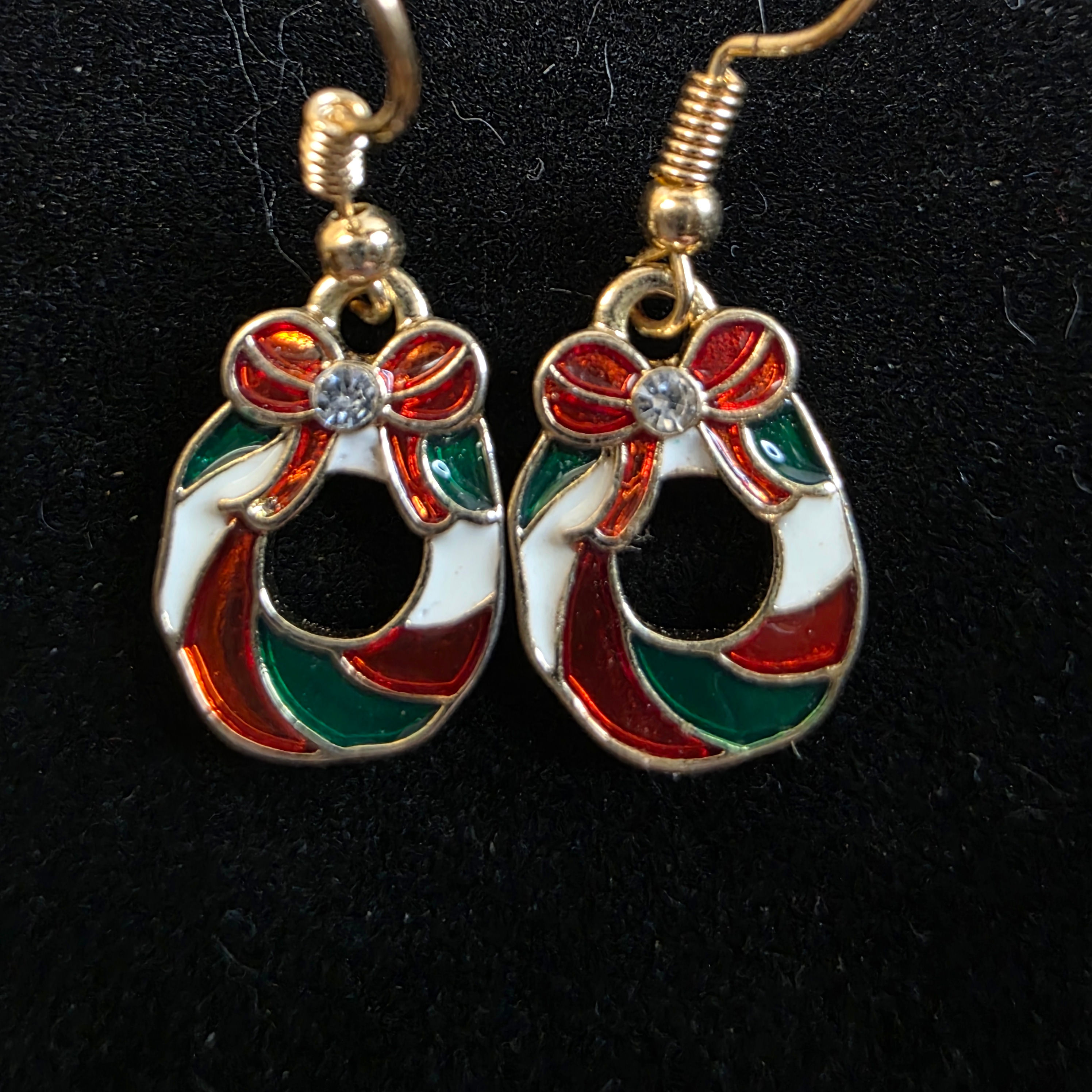 Holiday Earrings - Wreath