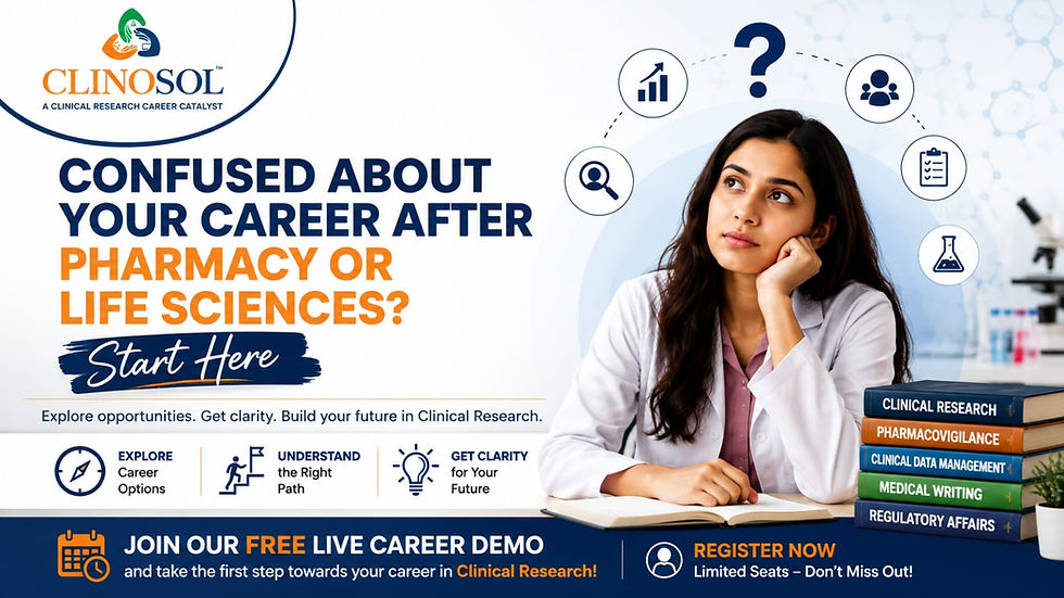 Confused about your career after Pharmacy or Life Sciences? Read this before you decide anything.