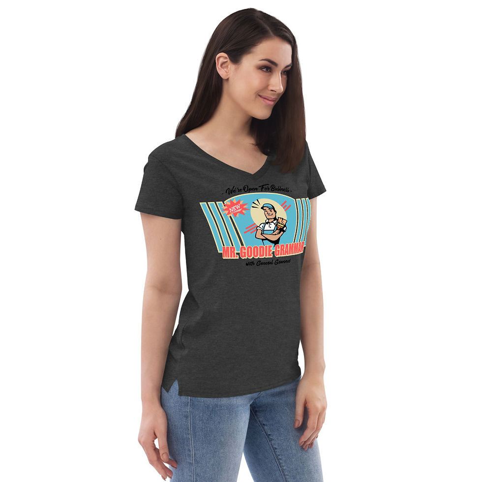 Thumbnail: Women’s recycled v-neck t-shirt