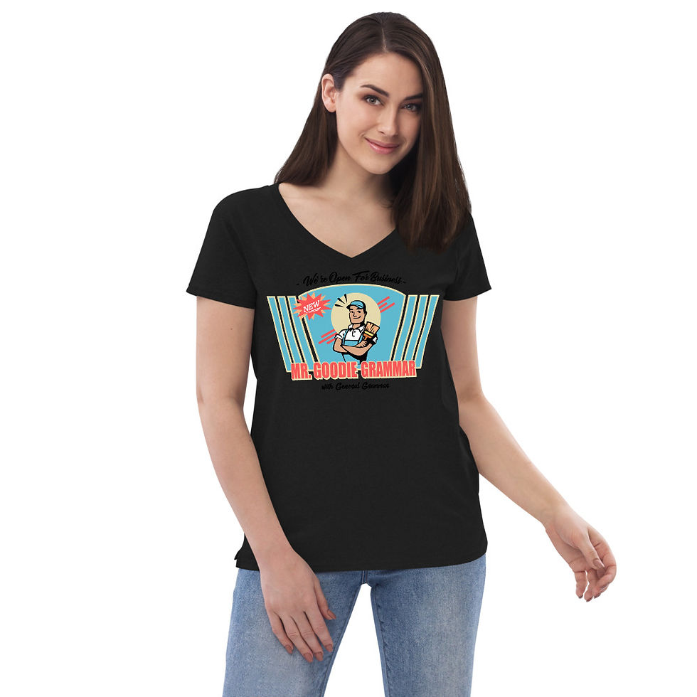 Thumbnail: Women’s recycled v-neck t-shirt