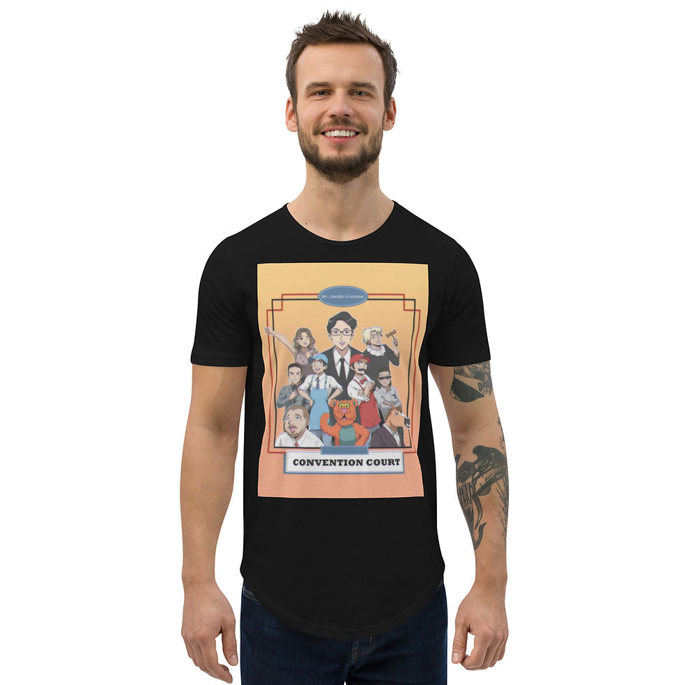 Thumbnail: Men's Curved Hem T-Shirt