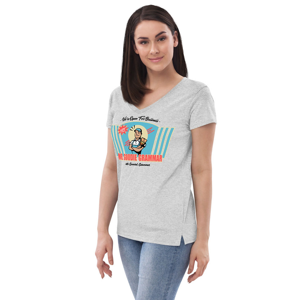 Thumbnail: Women’s recycled v-neck t-shirt