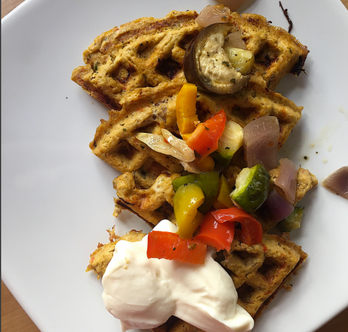 Waffles Salados