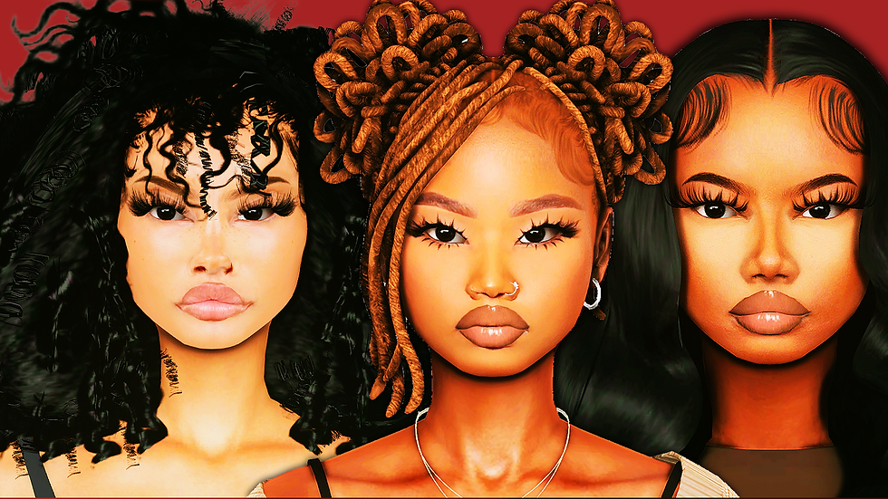 URBAN FEMALE MEGA SIM DUMP CC FOLDER OF 2026 (Sims)