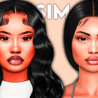 Urban Black Girl FEMALE Sim Dump