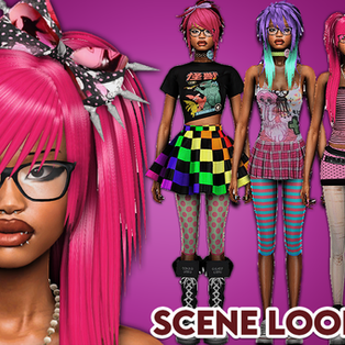 SCENE FEMALE LOOKBOOK