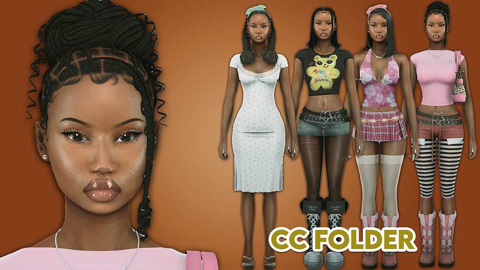 BEST FEMALE LOOKBOOK SIM