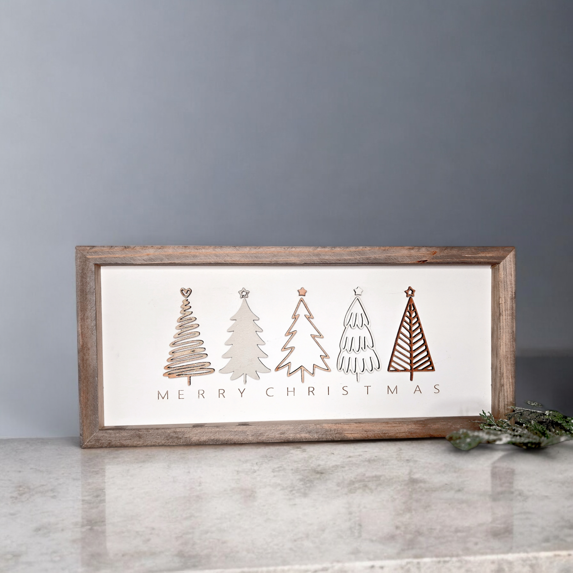 MERRY CHRISTMAS TREES