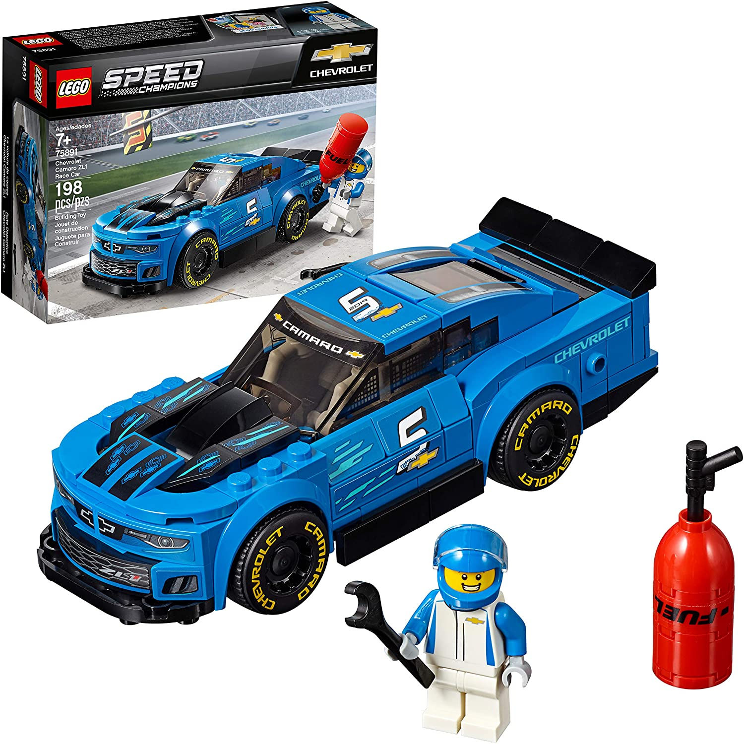 Lego Chevrolet Camaro ZL1 Reace Car "Speed Champions" 198 pzs A3281