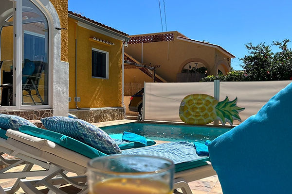 Voll ausgestattete Küche der Villa Rio Mar