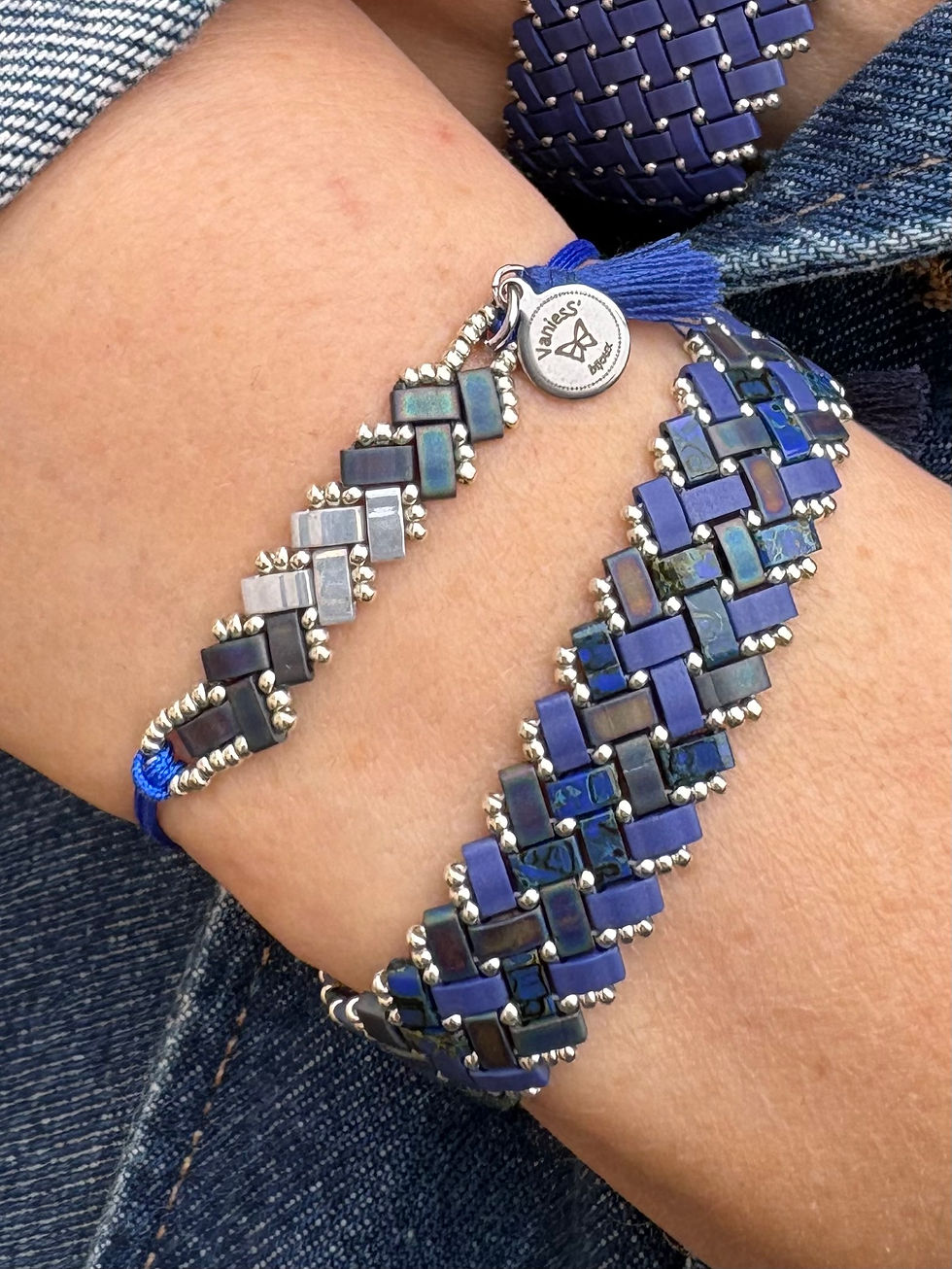 Miniature : AREIA bracelet - blue jeans
