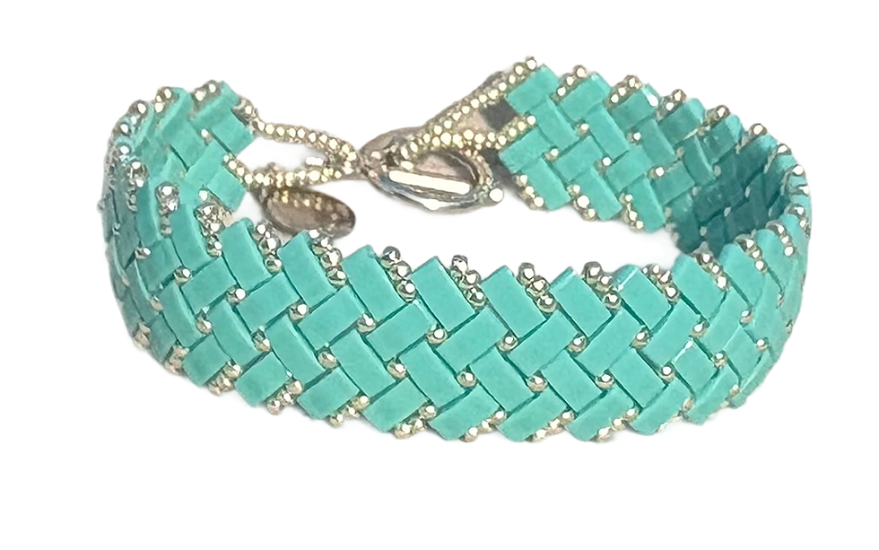 Miniature : BUZIOS bracelet - turquoise uni