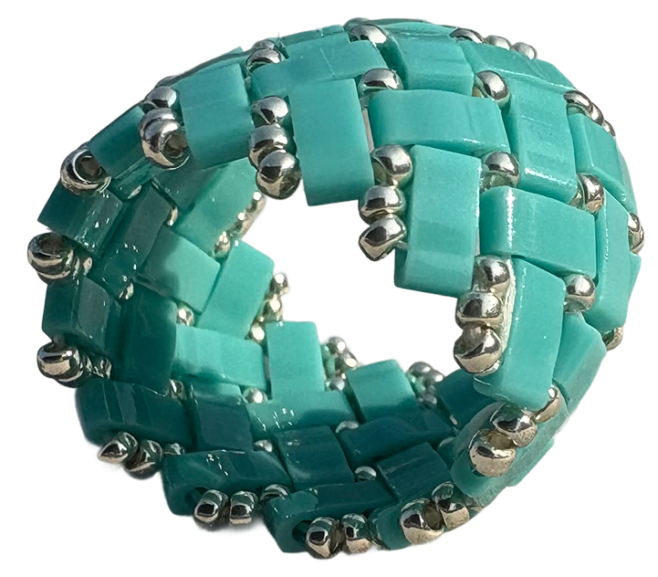 Miniature : BUZIOS bague - turquoise uni