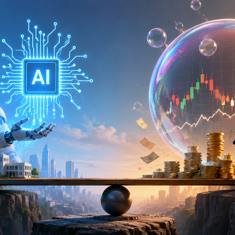 L’intelligenza artificiale può trasformare il futuro, ma l’entusiasmo dei mercati non rende automaticamente ogni investimento un’opportunità.