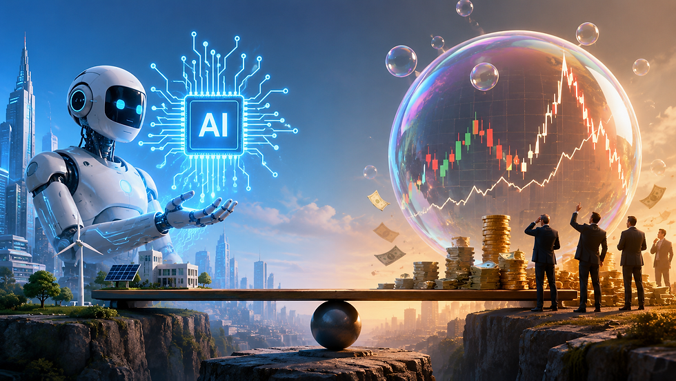 L’intelligenza artificiale può trasformare il futuro, ma l’entusiasmo dei mercati non rende automaticamente ogni investimento un’opportunità.