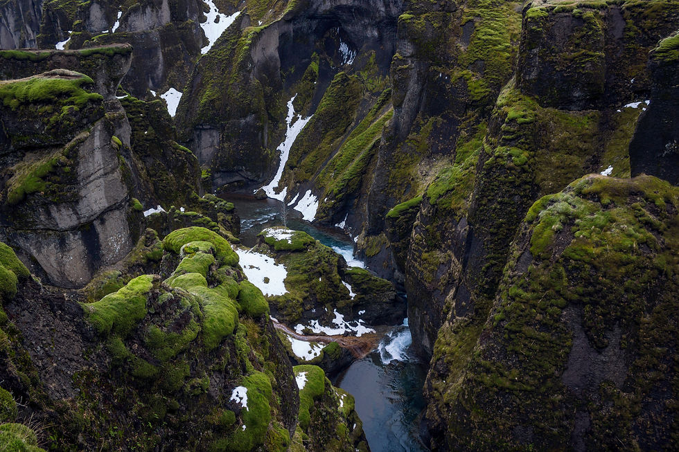 My favourite canyon on the South Coast of Iceland - Fjadrárgljúfur