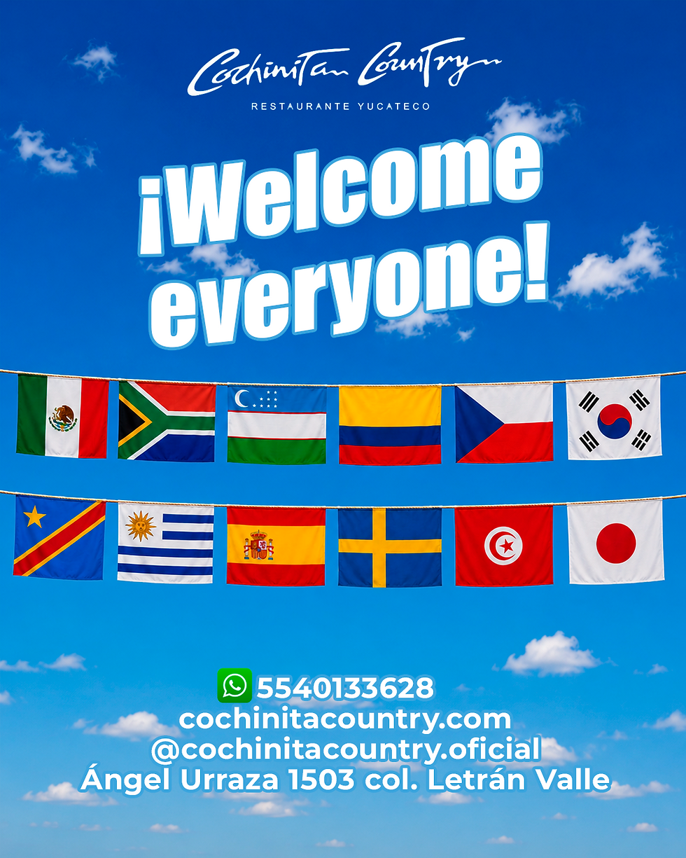 Welcome to México - Cochinita Country