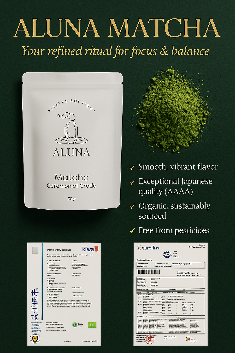 Miniaturbild: Matcha – 6xA Premiumqualität (30 g)