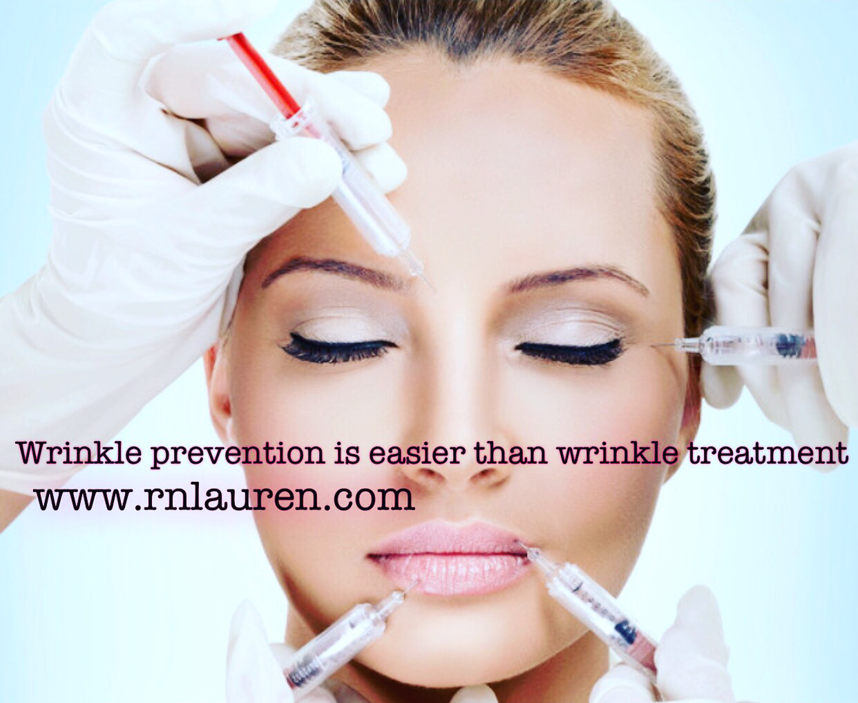 Wrinkle Prevention!