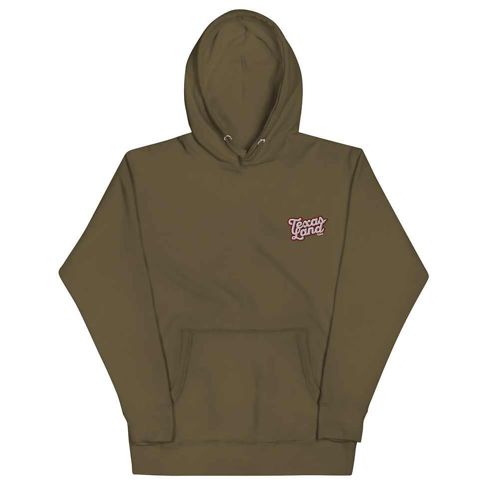 Thumbnail: Rose Collection: Unisex Hoodie with white heart