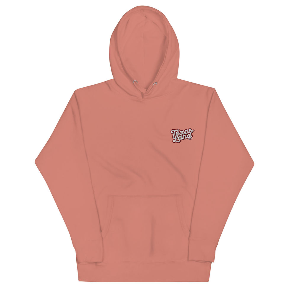 Thumbnail: Rose Collection: Unisex Hoodie with white heart