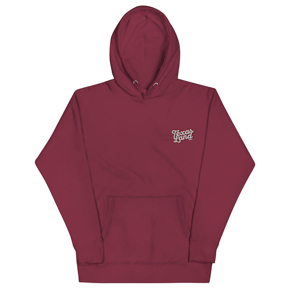 Thumbnail: Rose Collection: Unisex Hoodie with white heart