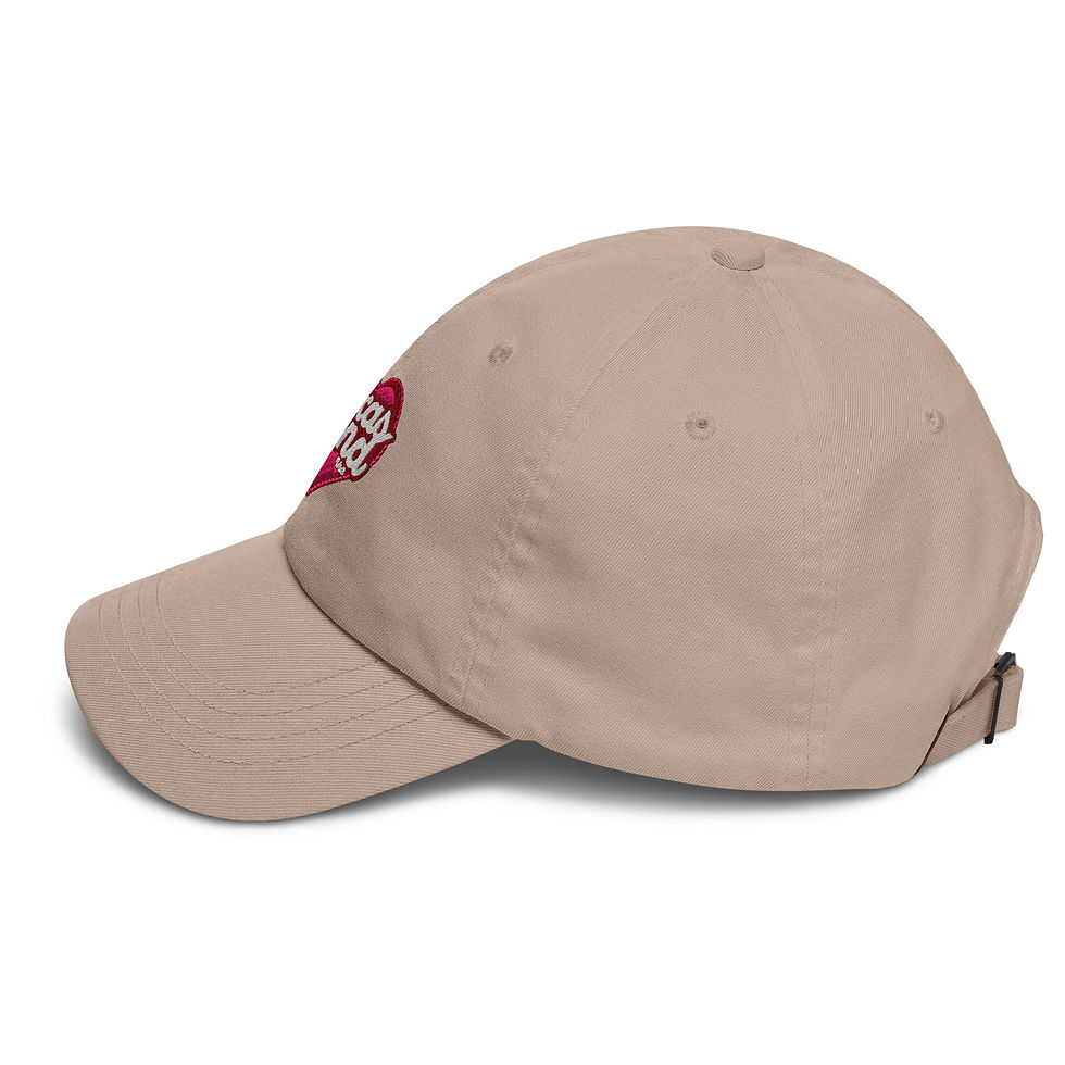 Thumbnail: Rose Collection: Baseball cap with red/pink logo