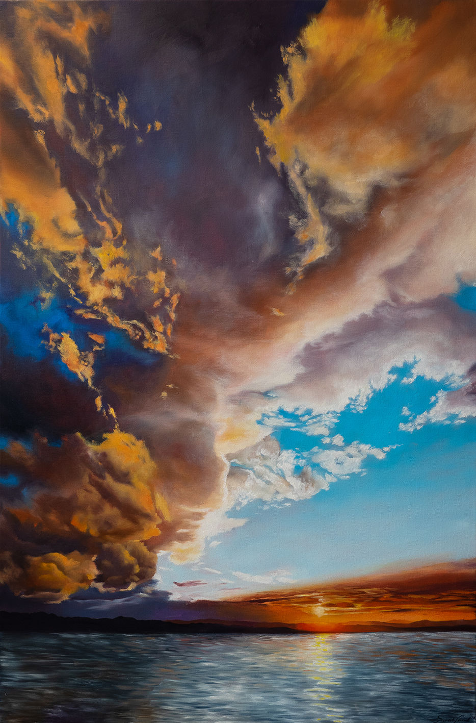 Dramatic Skies Over Long Jetty