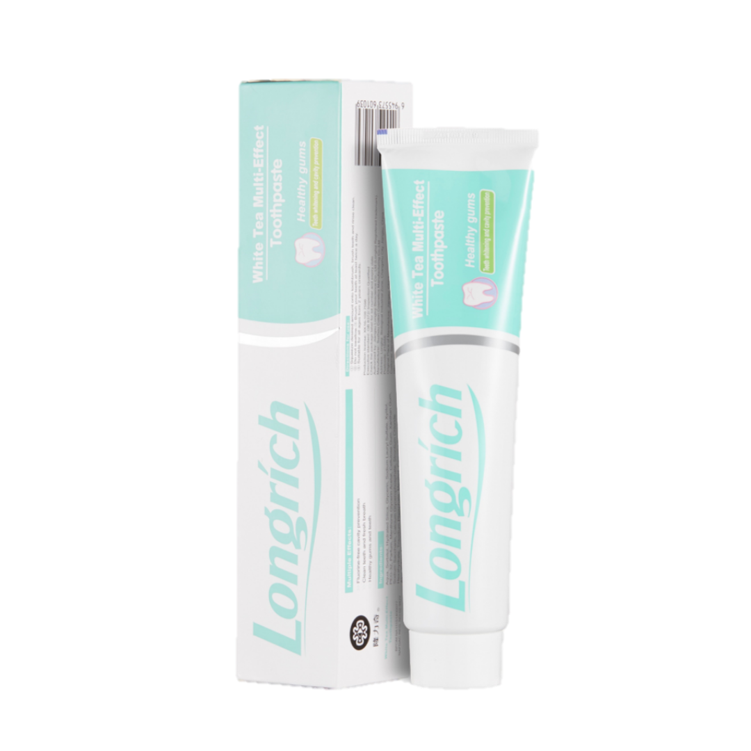 Longrich White Tea Multi-effect Toothpaste (PACK OF 6)