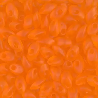 Thumbnail: Miyuki  4 x 7 mm Matte Translucent Long Magatamas Beads 35 g