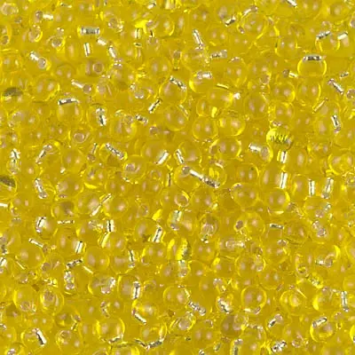 Thumbnail: Miyuki 2.8 mm  Silver Lined Drop Beads 10 g