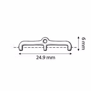 Thumbnail: SKAFI III - Size 11 bead ending - 2 pcs