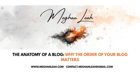 The Anatomy of a Blog: Information Hierarchy and Why the Order of your Blog Matters