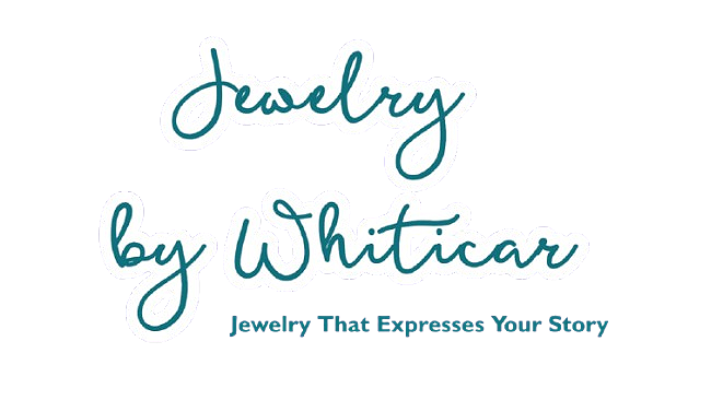 jewelry by whiticar jewelry that expresses your story text logo