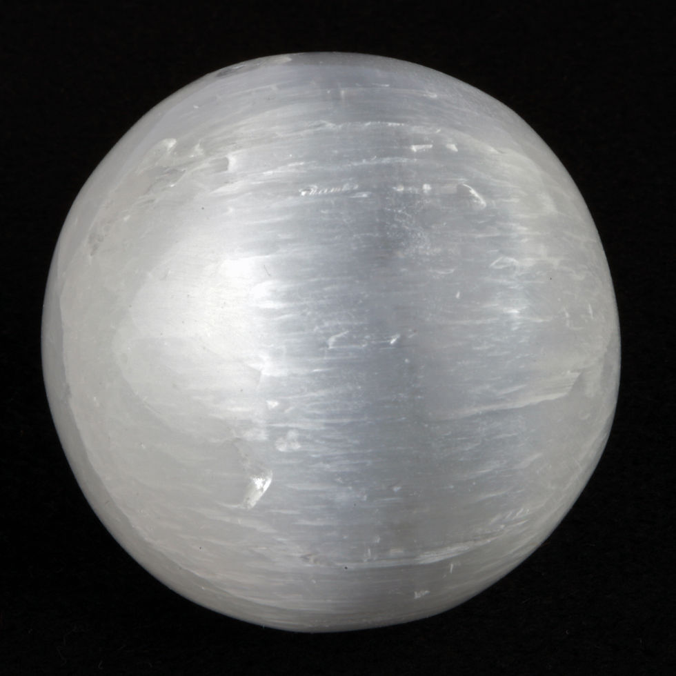 Large Selenite Sphere