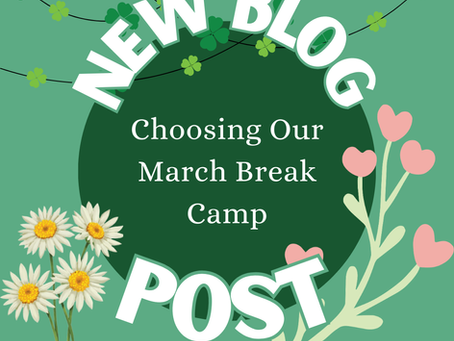 Choosing Our March Break Camp