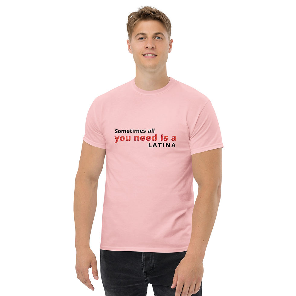 Miniatura: Unisex classic tee you need a latina