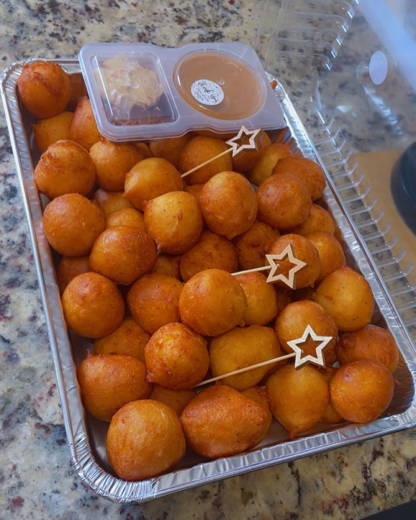 Arranged Food and Objects