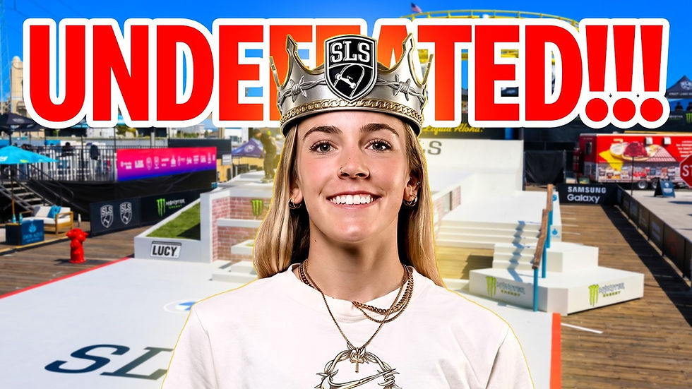 Chloe Covell Street League Skateboarding Takeover Series