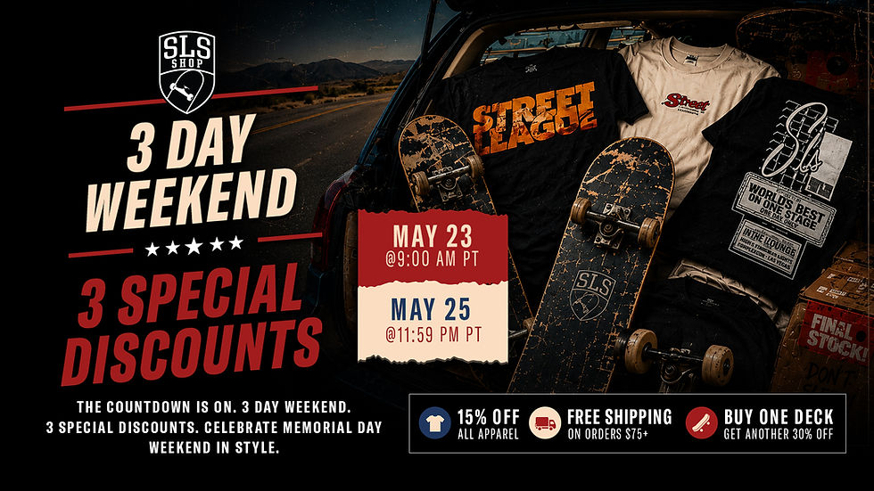SLS Memorial Day Weekend Sale Starts Now!
