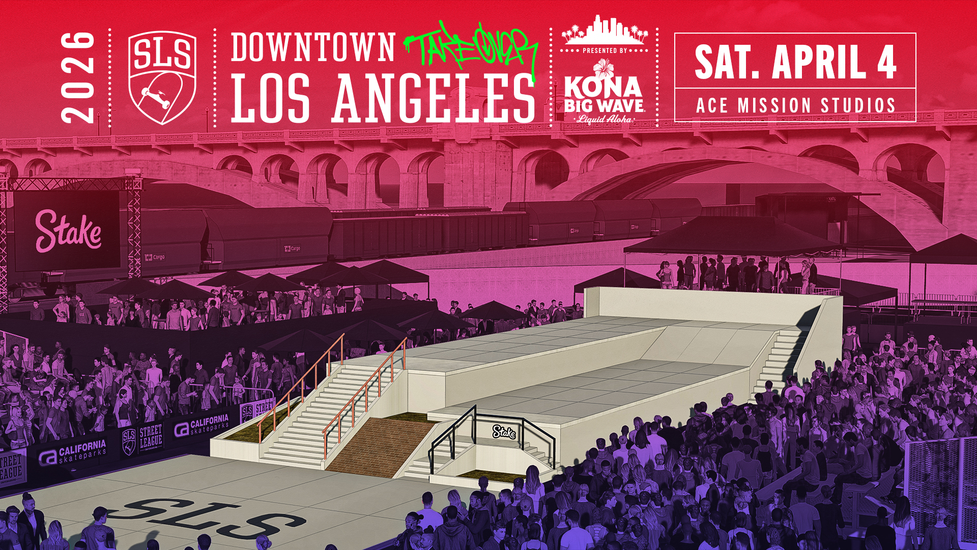 2026 SLS Downtown Los Angeles Takeover poster or cover