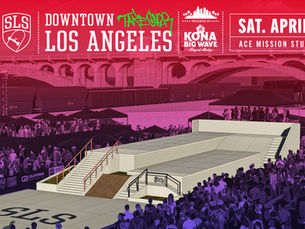 The Street League Skateboarding Downtown Los Angeles Spot is 🔥